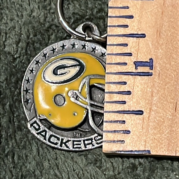 Green Bay Packers Key Fob - Vintage (1991) used, great shape - Picture 4 of 6